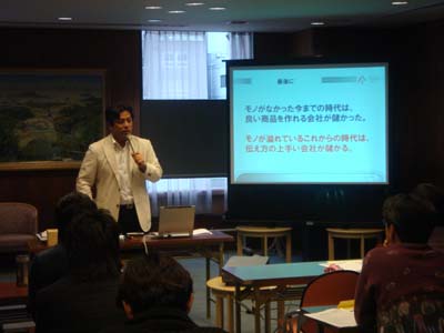 奈良　橿原商工会議所主催　販促（ＰＯＰ）セミナー講師
